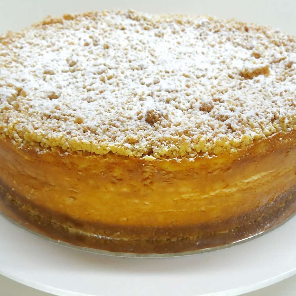 Apple Crumble Cheese Cake