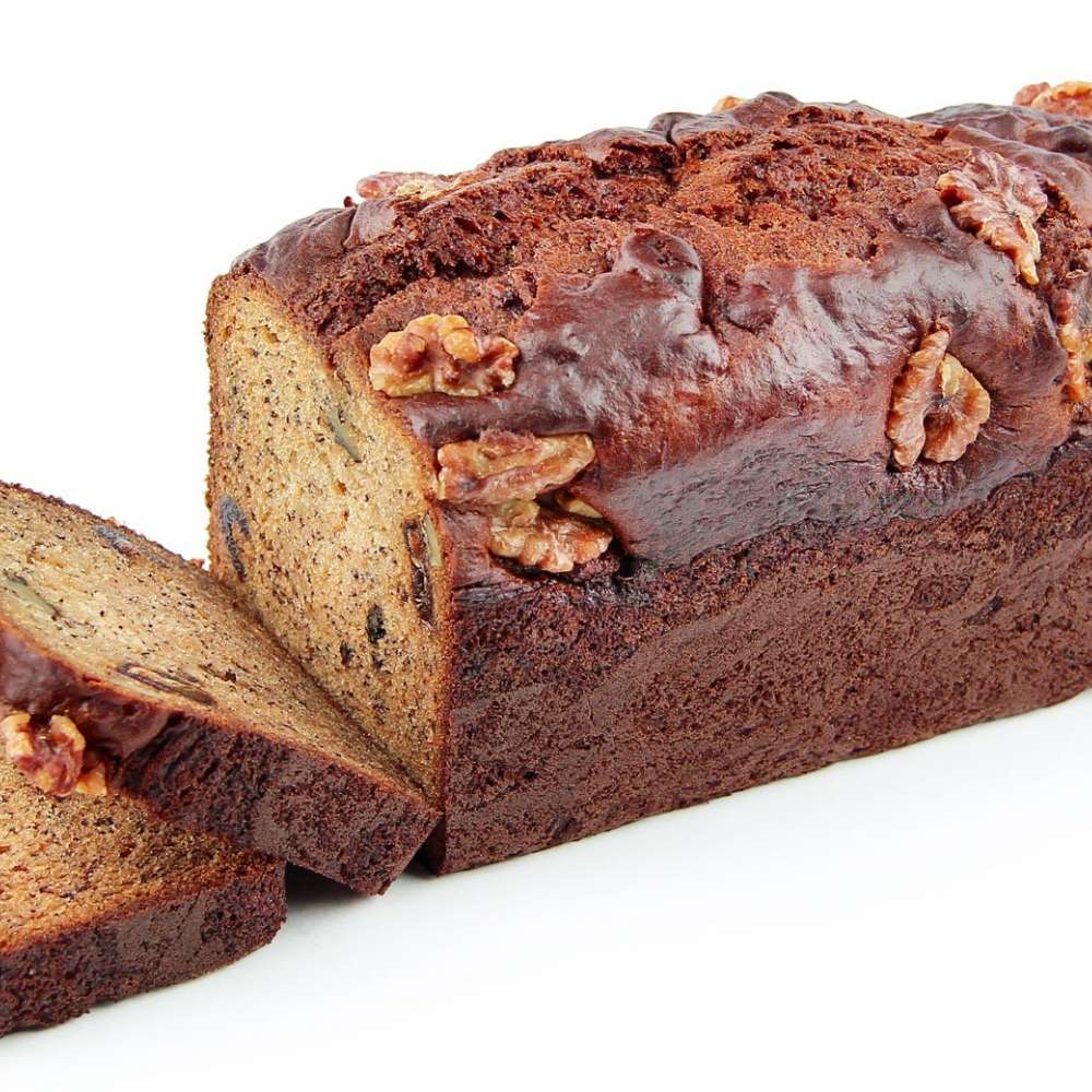 Gluten Free Date & Walnut Banana Bread