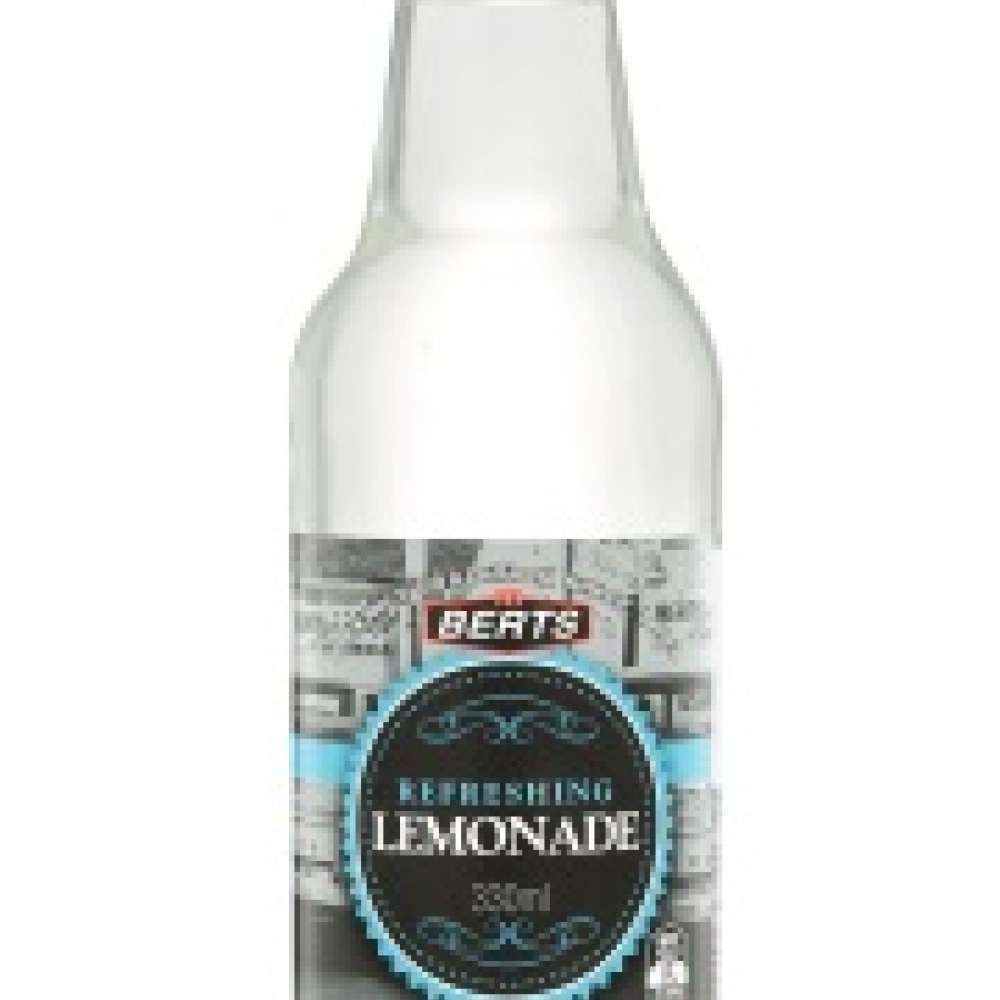 Berts Lemonade Glass Bottle