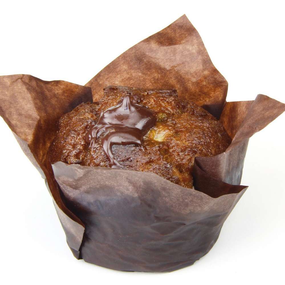 Cafe Nutella Banana Bread Muffin