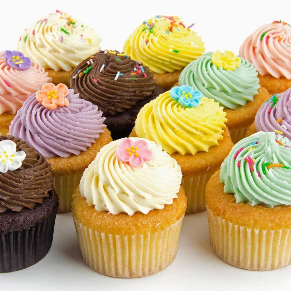 Gluten Free Pastel Cupcakes