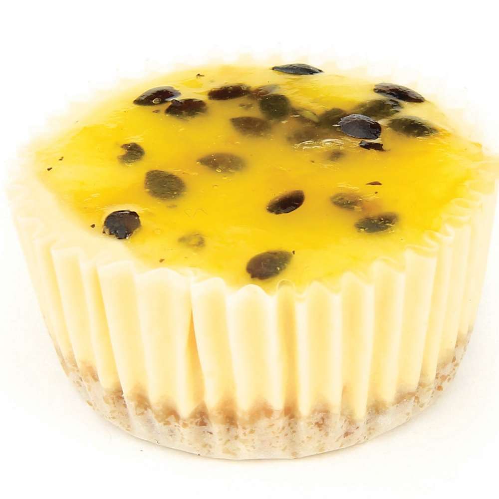 Bob & Pete's Gluten Free Passionfruit Cheesecakes