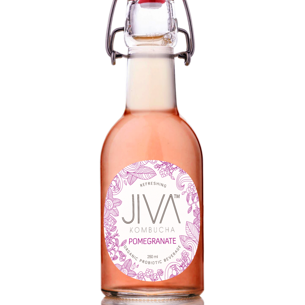 JIVA Pomegranate Kombucha