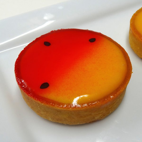 Individual Passionfruit Tart