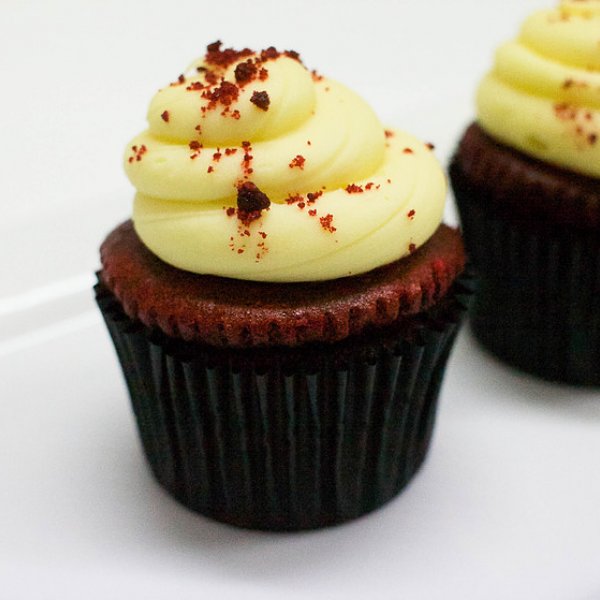 Individual Red Velvet Cupcakes