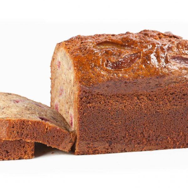 Pear & Raspberry Bread 