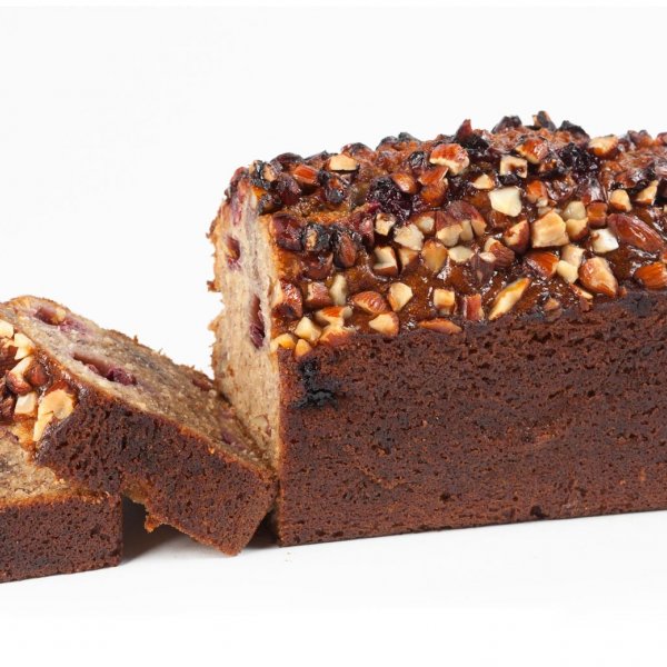 Sour Cherry, Coconut Almond Bread