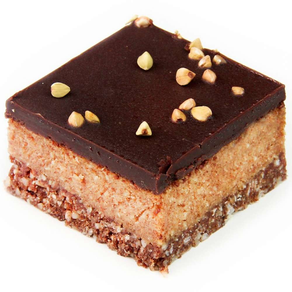 Li'l Sprout Vegan Raw Salted Caramel Slice (GF)